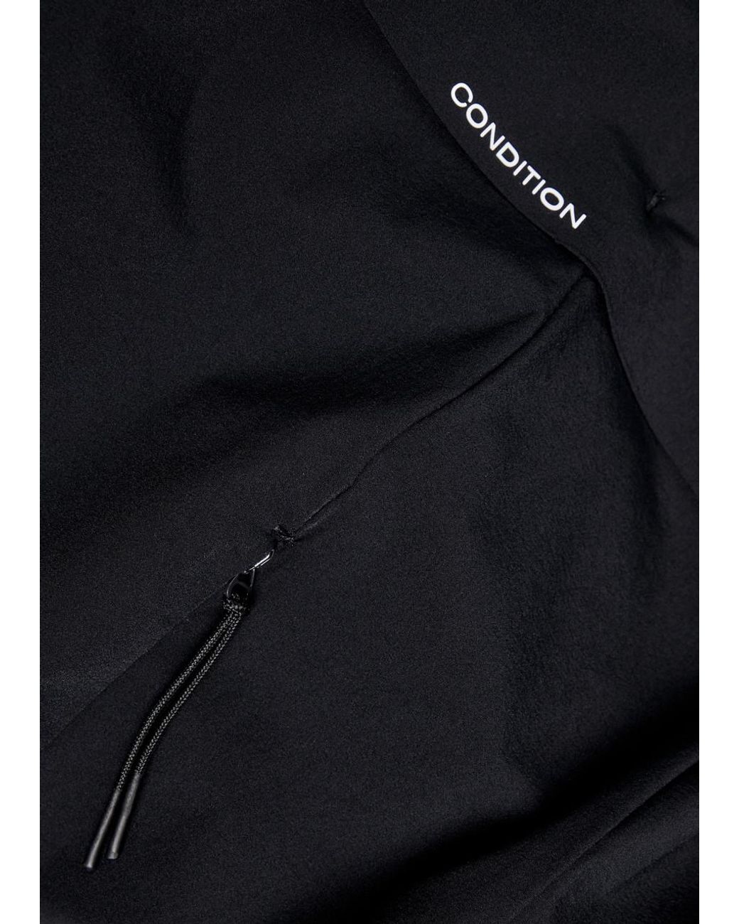 Condition Black Ventilated Shell Jacket for men