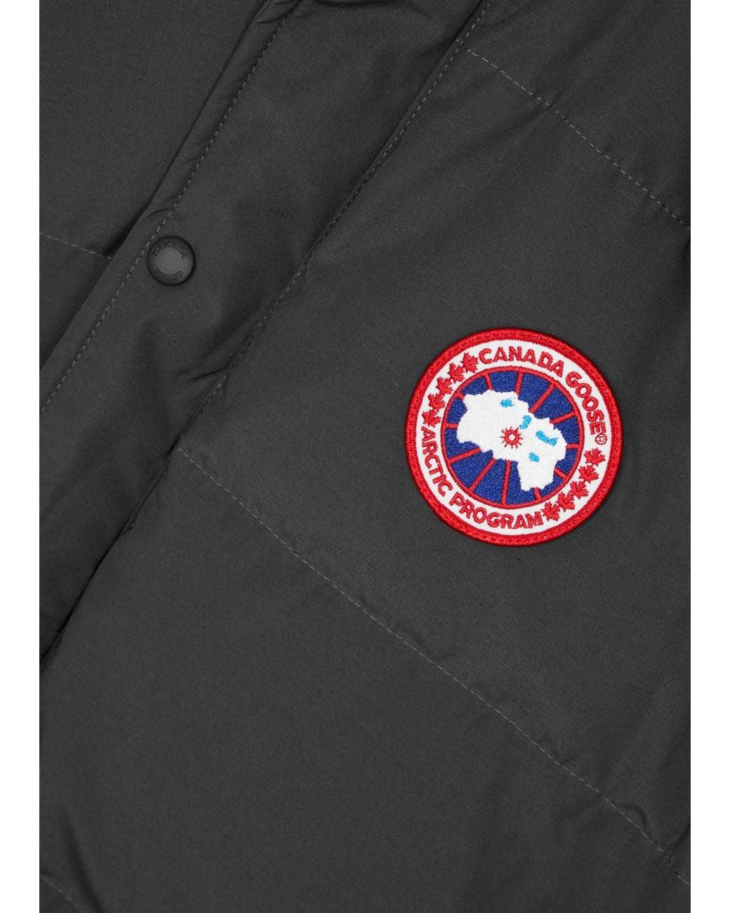 Canada Goose Black Freestyle Quilted Artic-tech Gilet