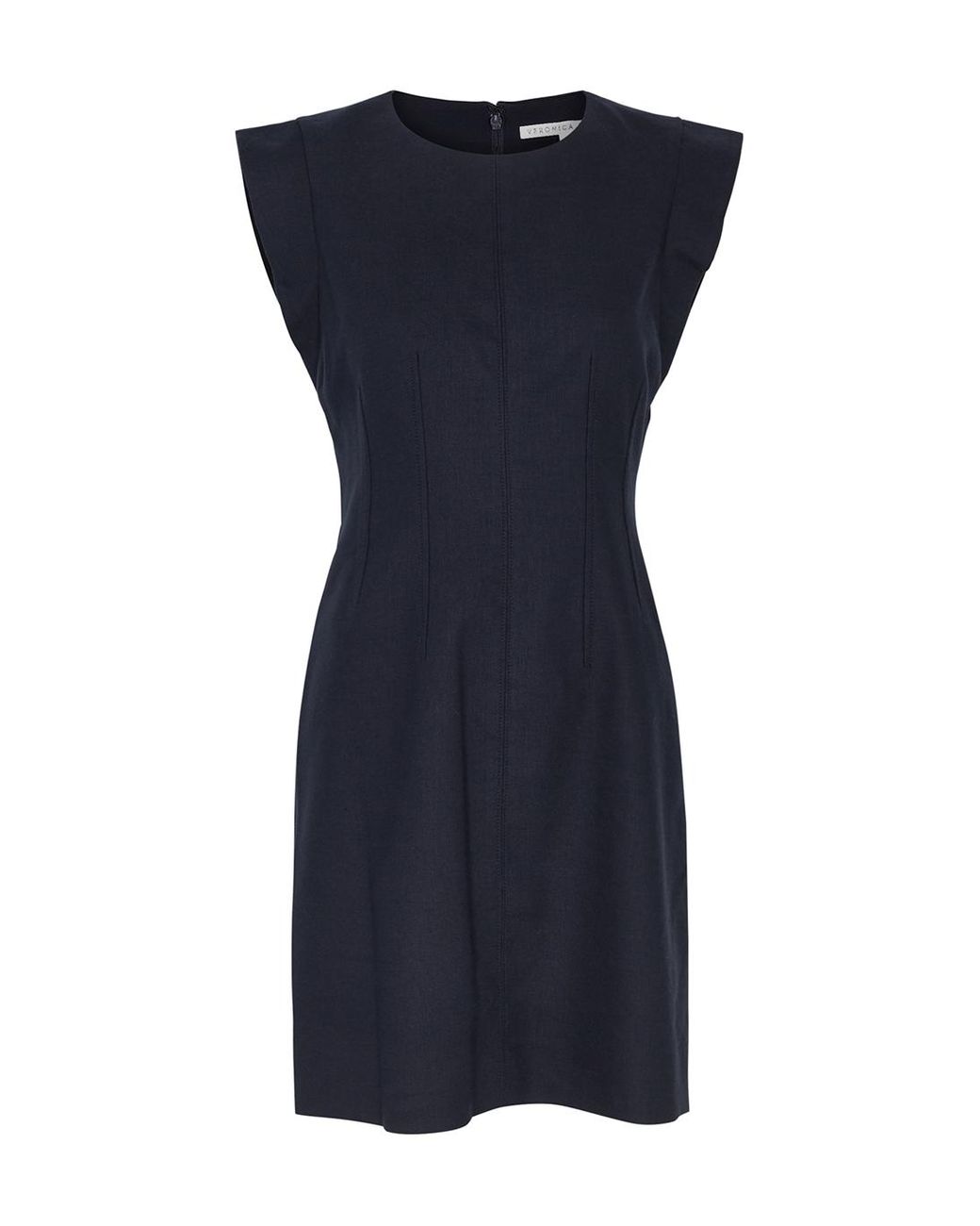 Veronica Beard Rosedale Linen-blend Mini Dress in Blue | Lyst