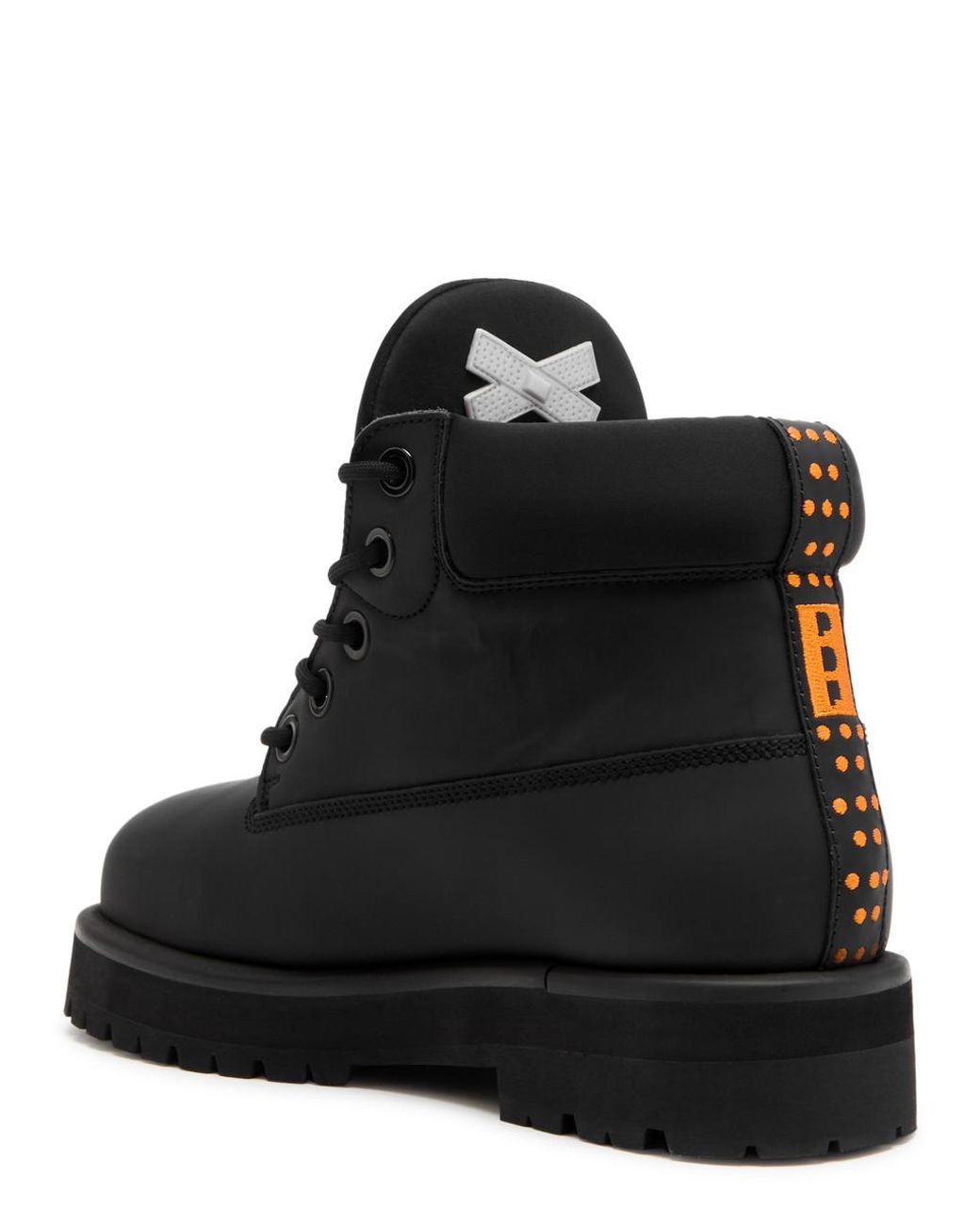 PDF CHANNEL Strada Gum Leather Boots in Black for Men | Lyst