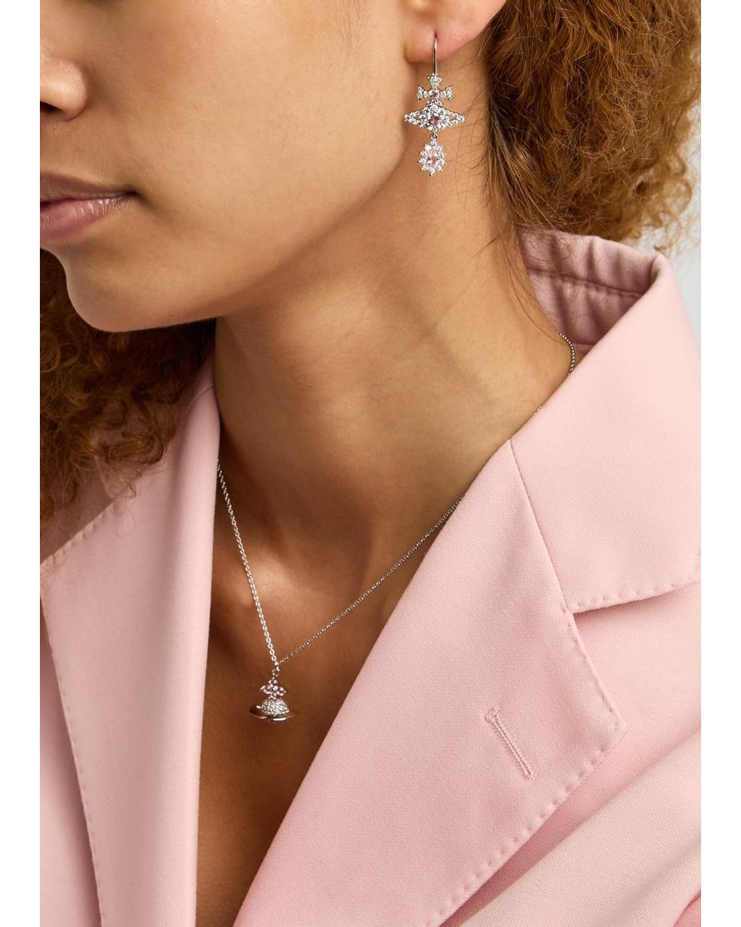 【Vivienne Westwood】MASHA ピアス Vivienne Westwood Masha Sterling Silver Drop Earrings
