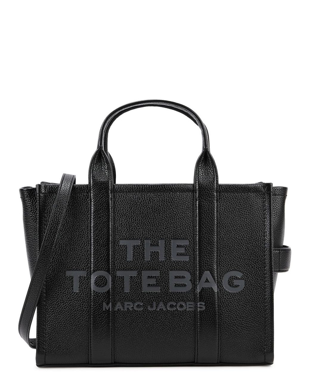 Marc Jacobs The Tote Small Leather Tote in Black Lyst