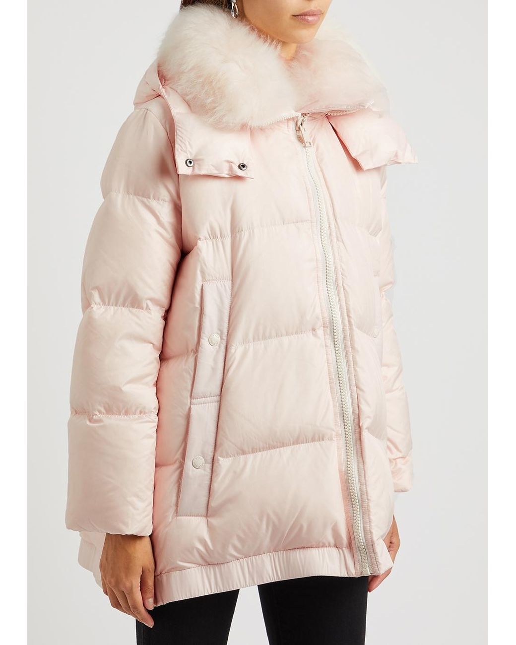 Army coat hot sale with pink fur