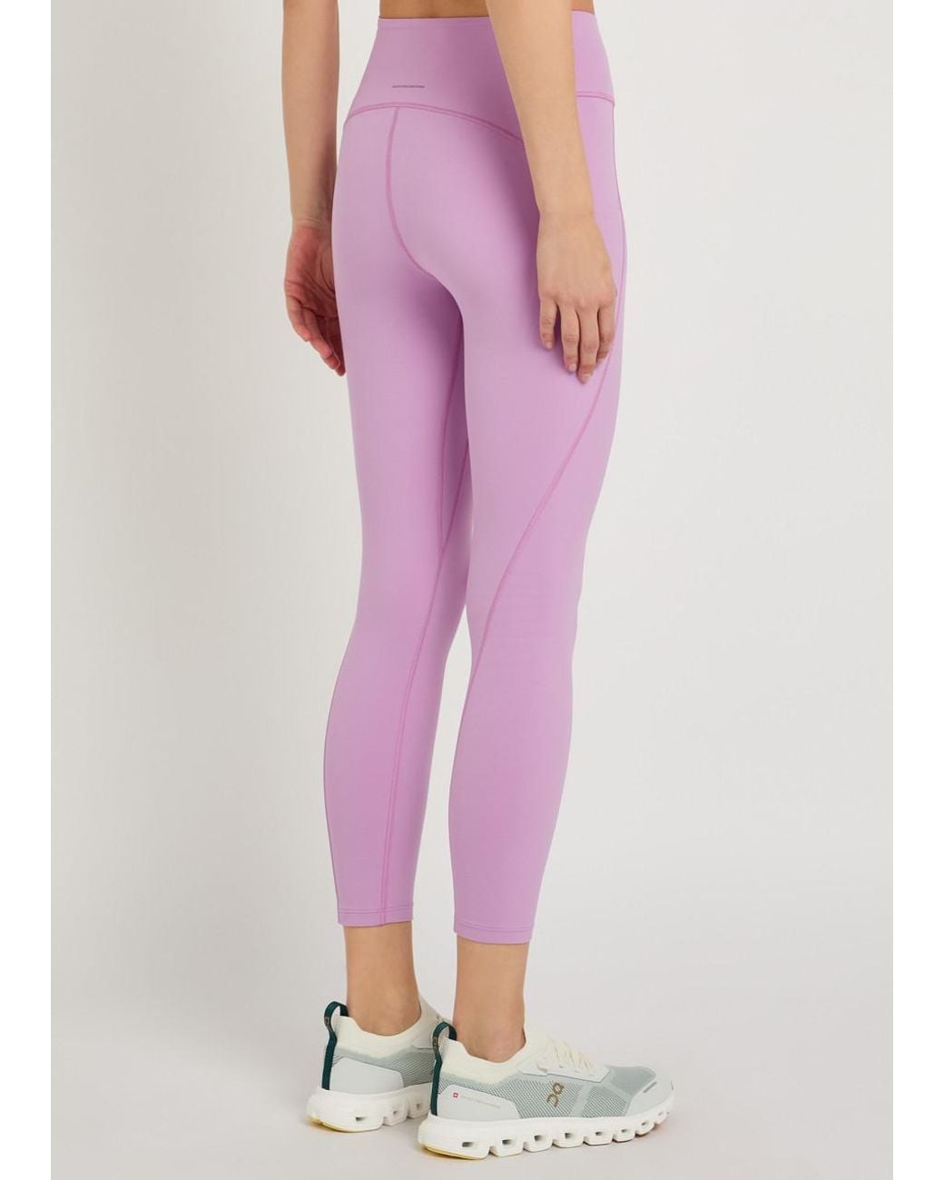 On Shoes Pink Studio 7/8 Sensetec Leggings
