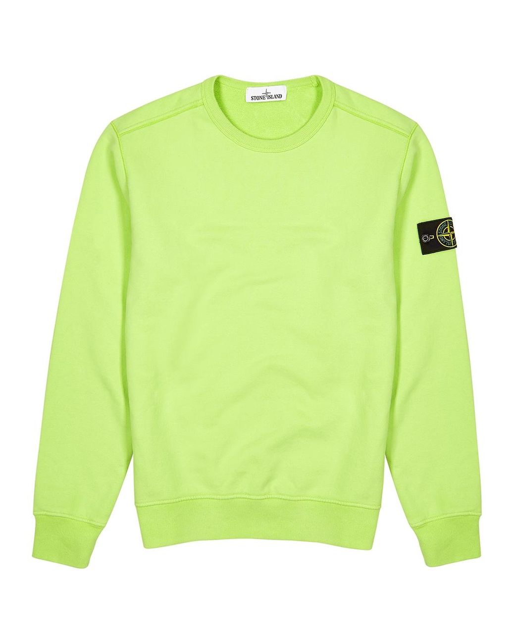 Lime Cotton Sweatshirt