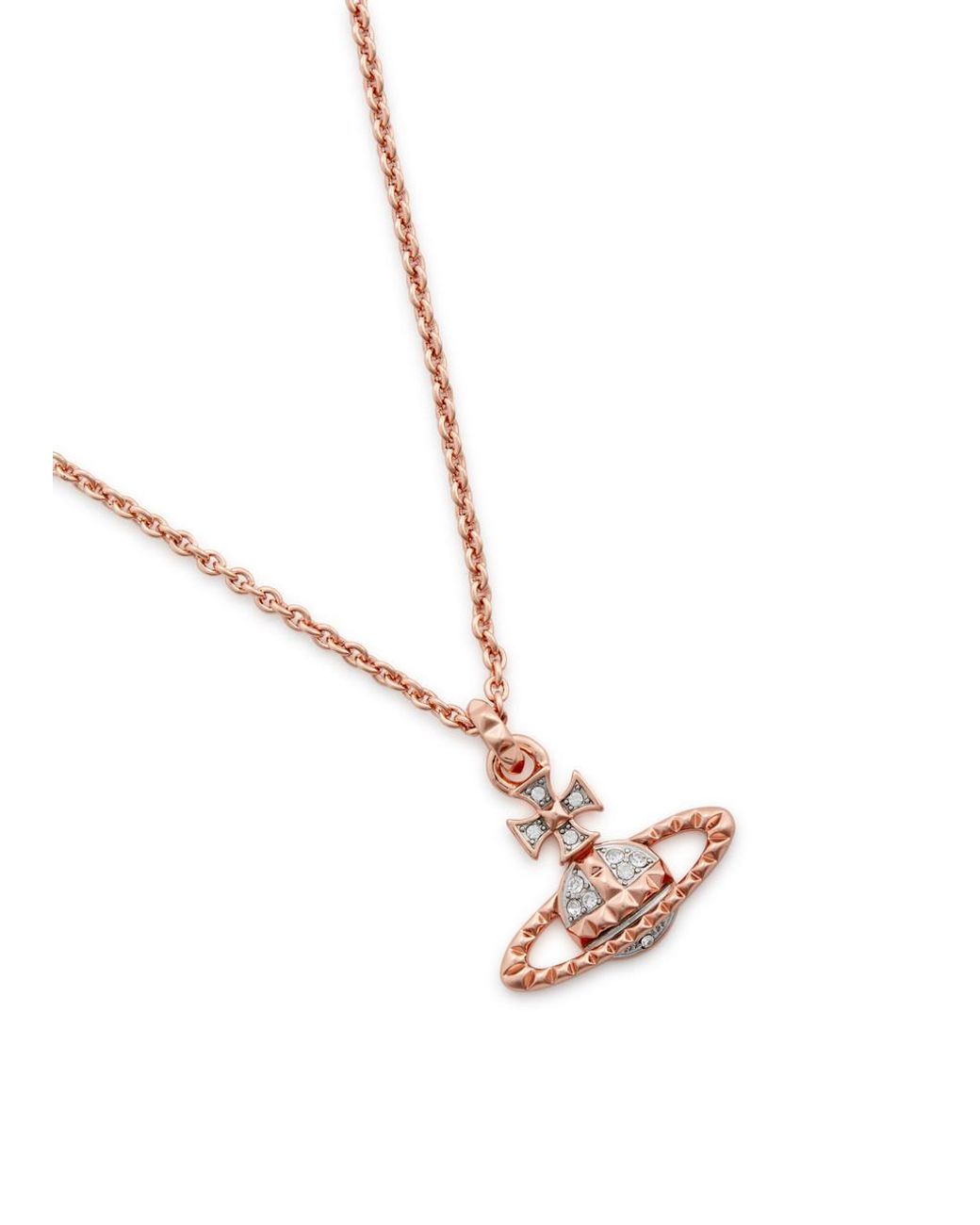 Vivienne westwood mayfair bas relief deals necklace rose gold