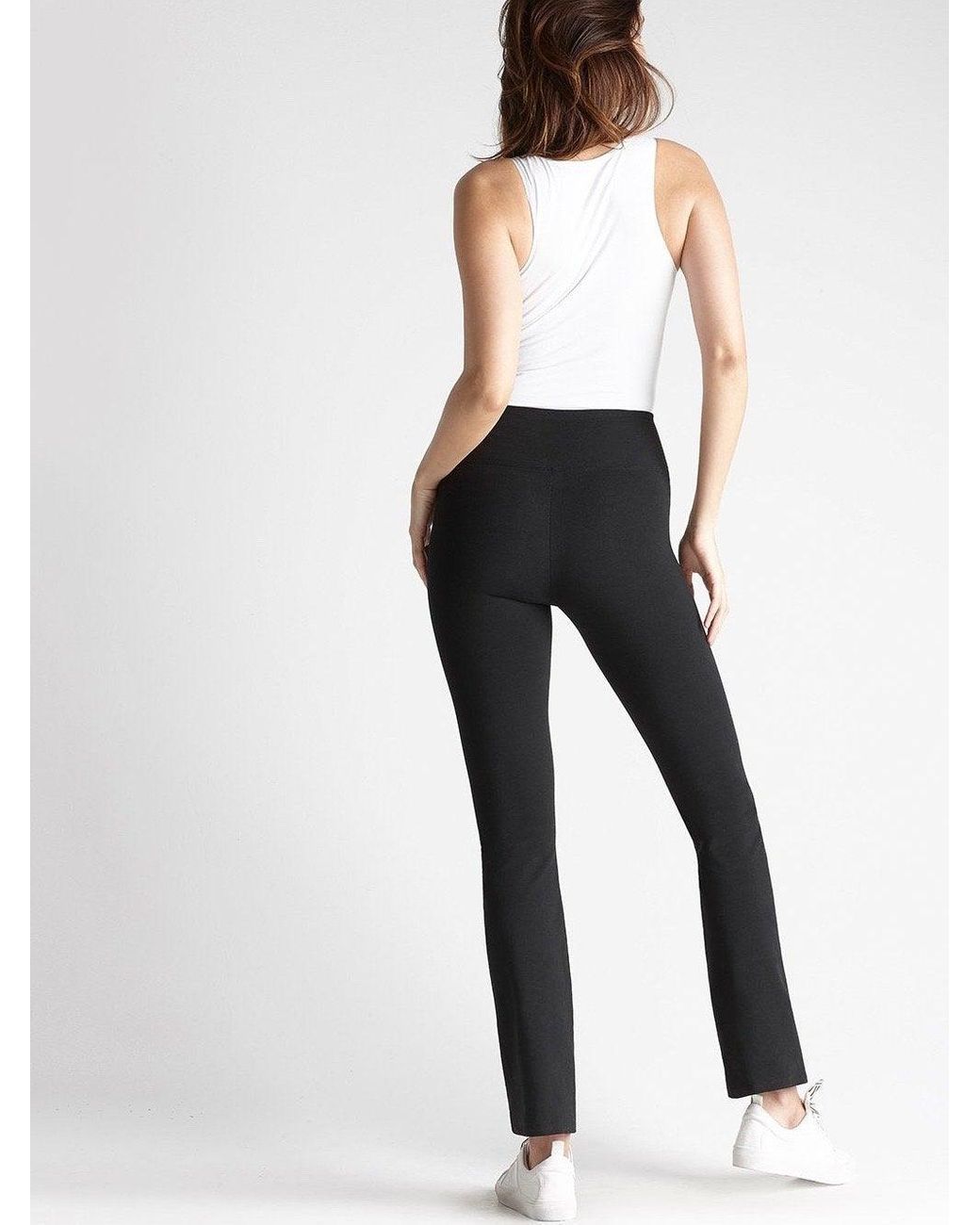 bootcut black leggings