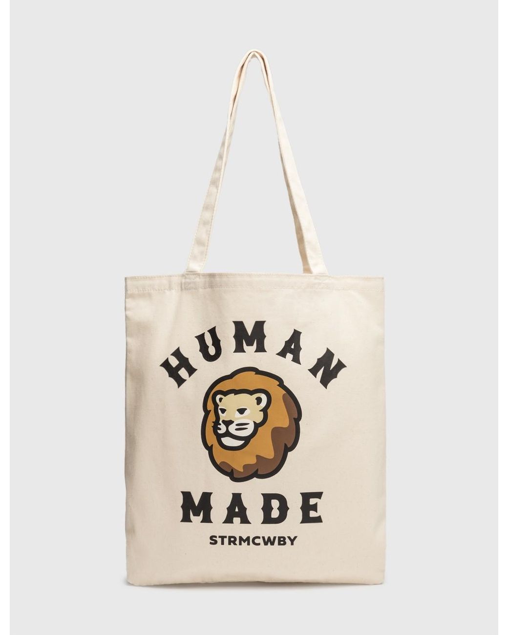 Human Made Lion Tote Bag in White | Lyst Australia