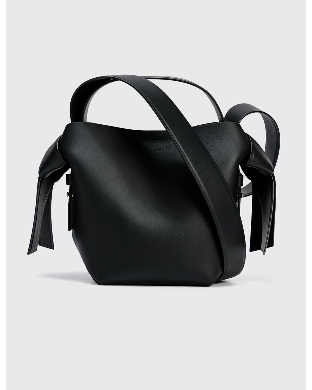 Acne Studios Mini Musubi Shoulder Bag in Black | Lyst