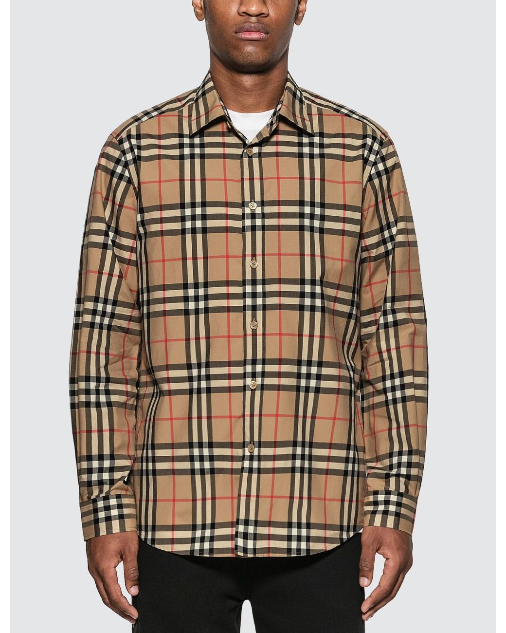 vintage burberry flannel
