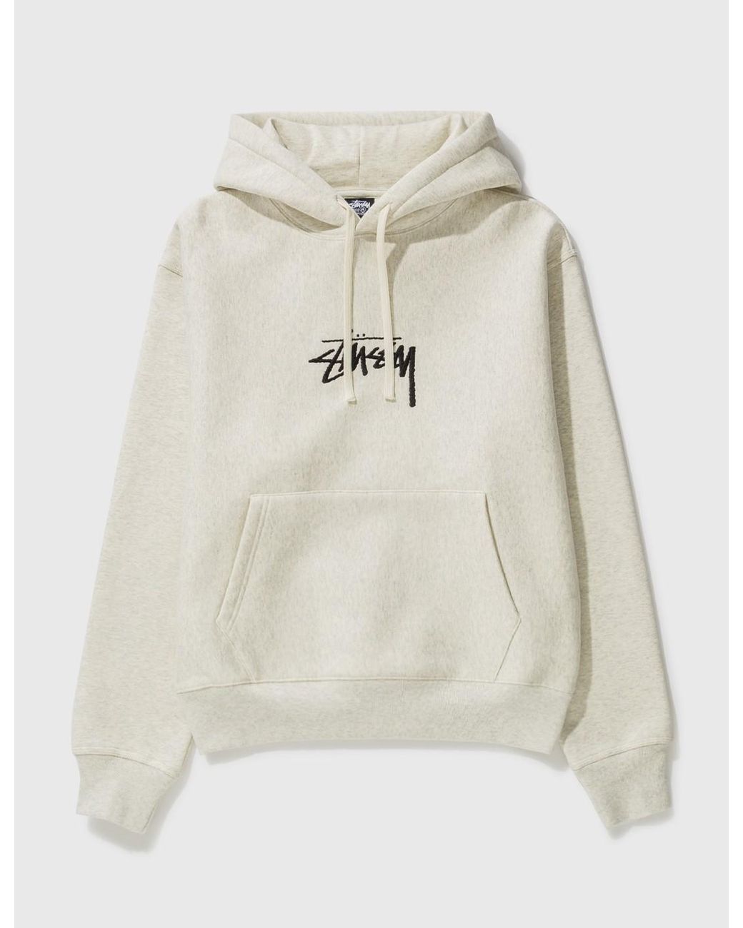 Stussy Stock Appliqué Hoodie in White for Men Lyst
