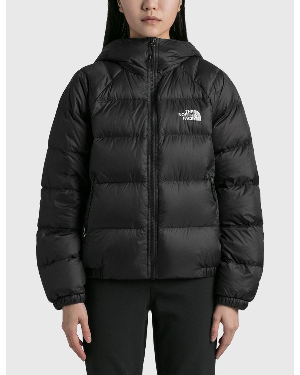 The North Face Hydrenalite Down Hoodie in Black | Lyst