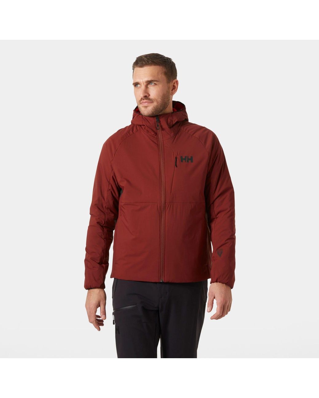 Helly Hansen Red Odin Stretch Hood Insulator 2.0 for men