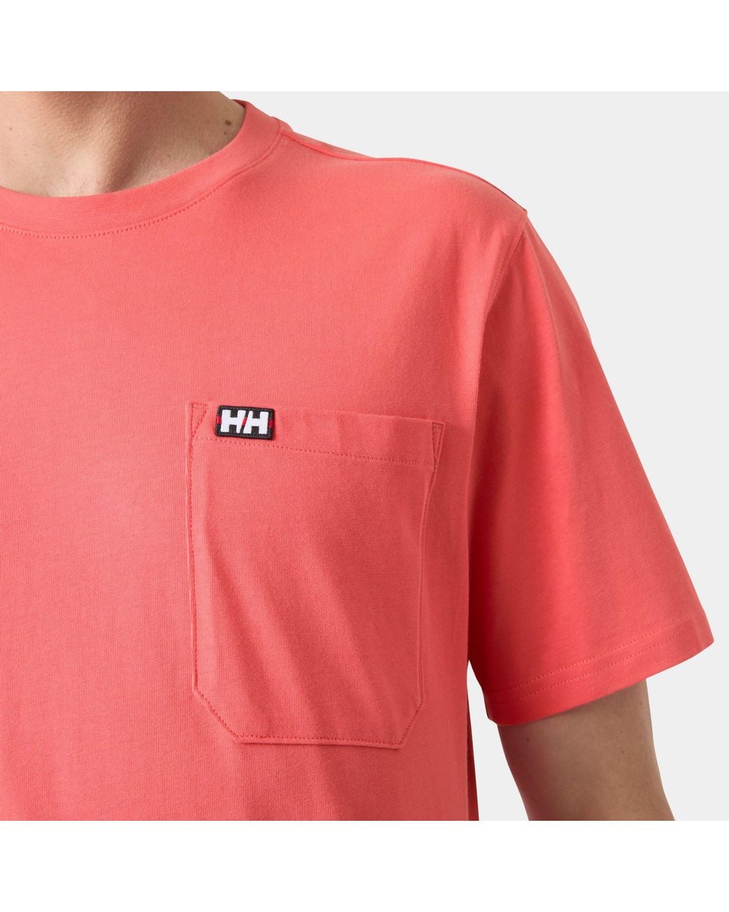 Helly Hansen Red Hudson T-Shirt for men