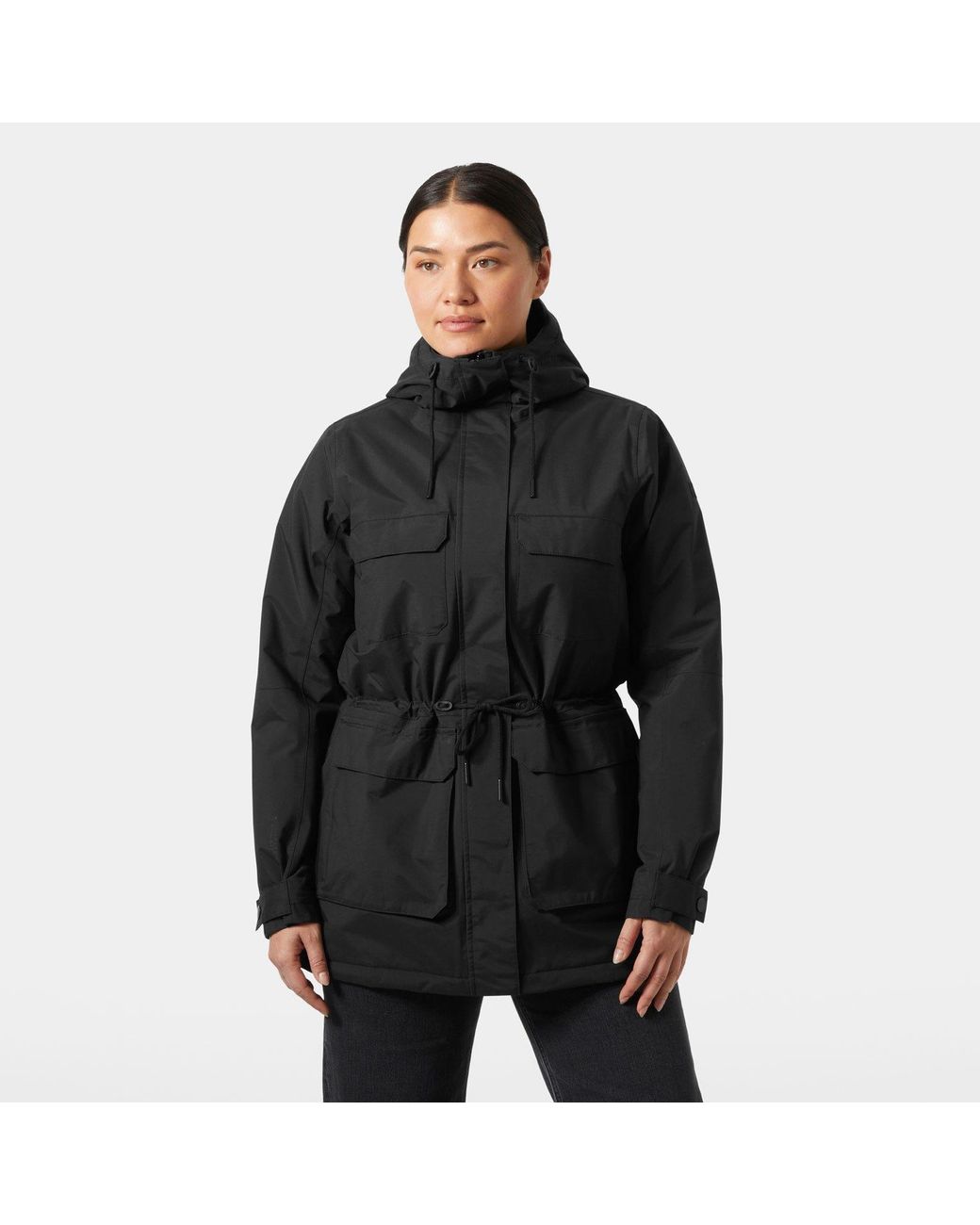 Helly Hansen Black Escape Insulated Parka
