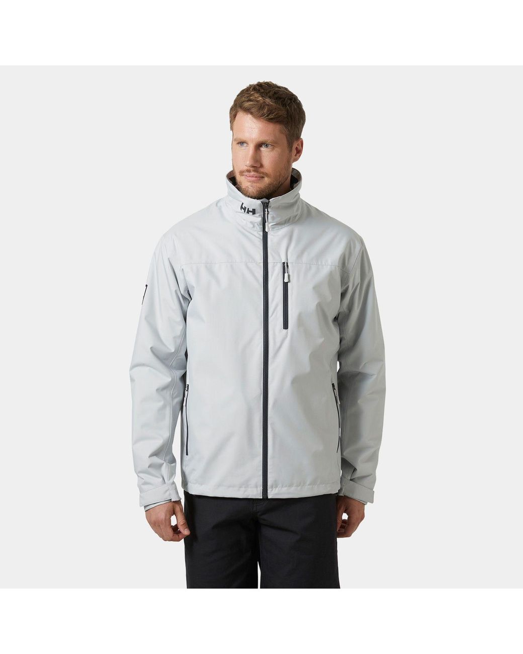 Helly Hansen Herren Crew Midlayer Segeljacke 2.0 in Gray für Herren