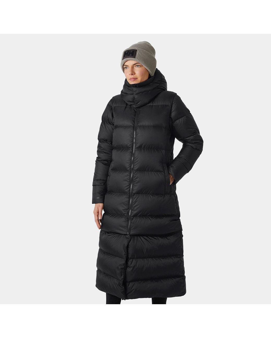 Helly Hansen Essence Modular Down Coat in Black | Lyst