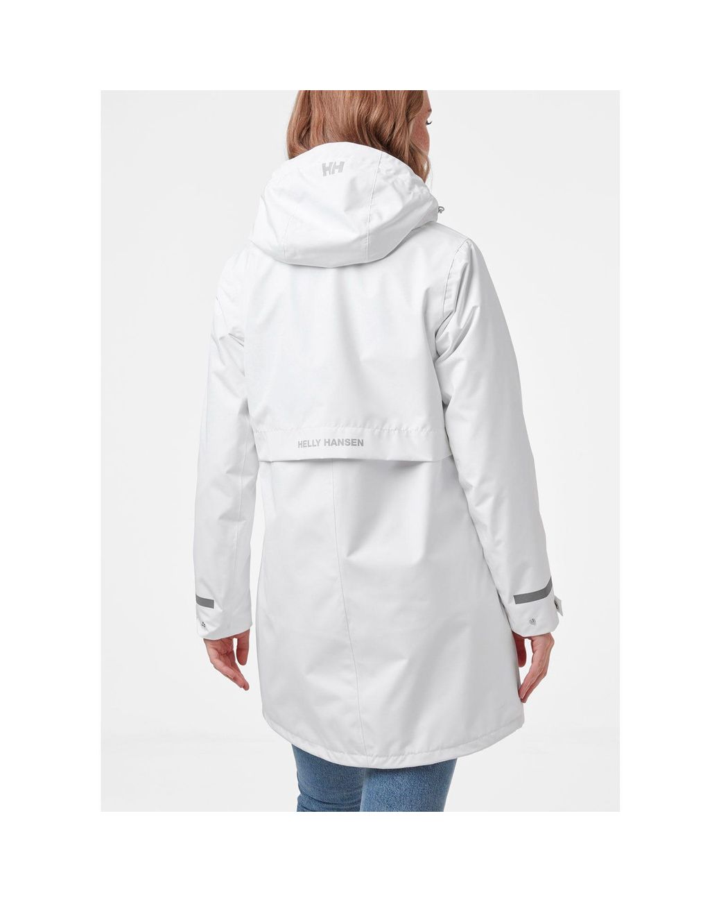 Helly Hansen Lisburn Waterproof Urban Raincoat in White | Lyst