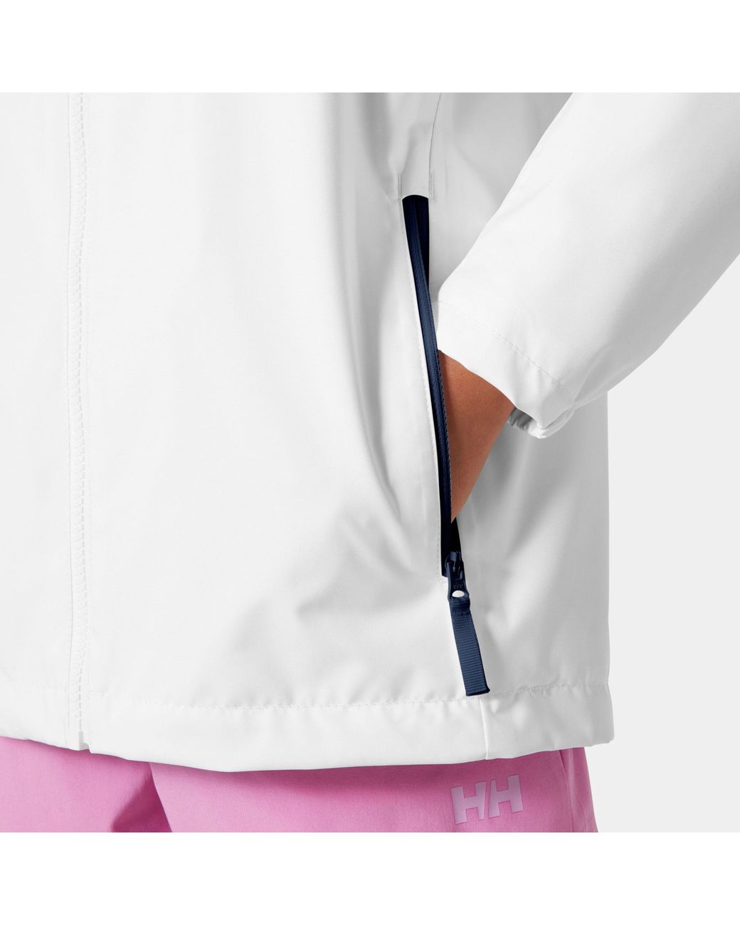 Helly Hansen White Crew Midlayer Jacket 2.0 Junioren