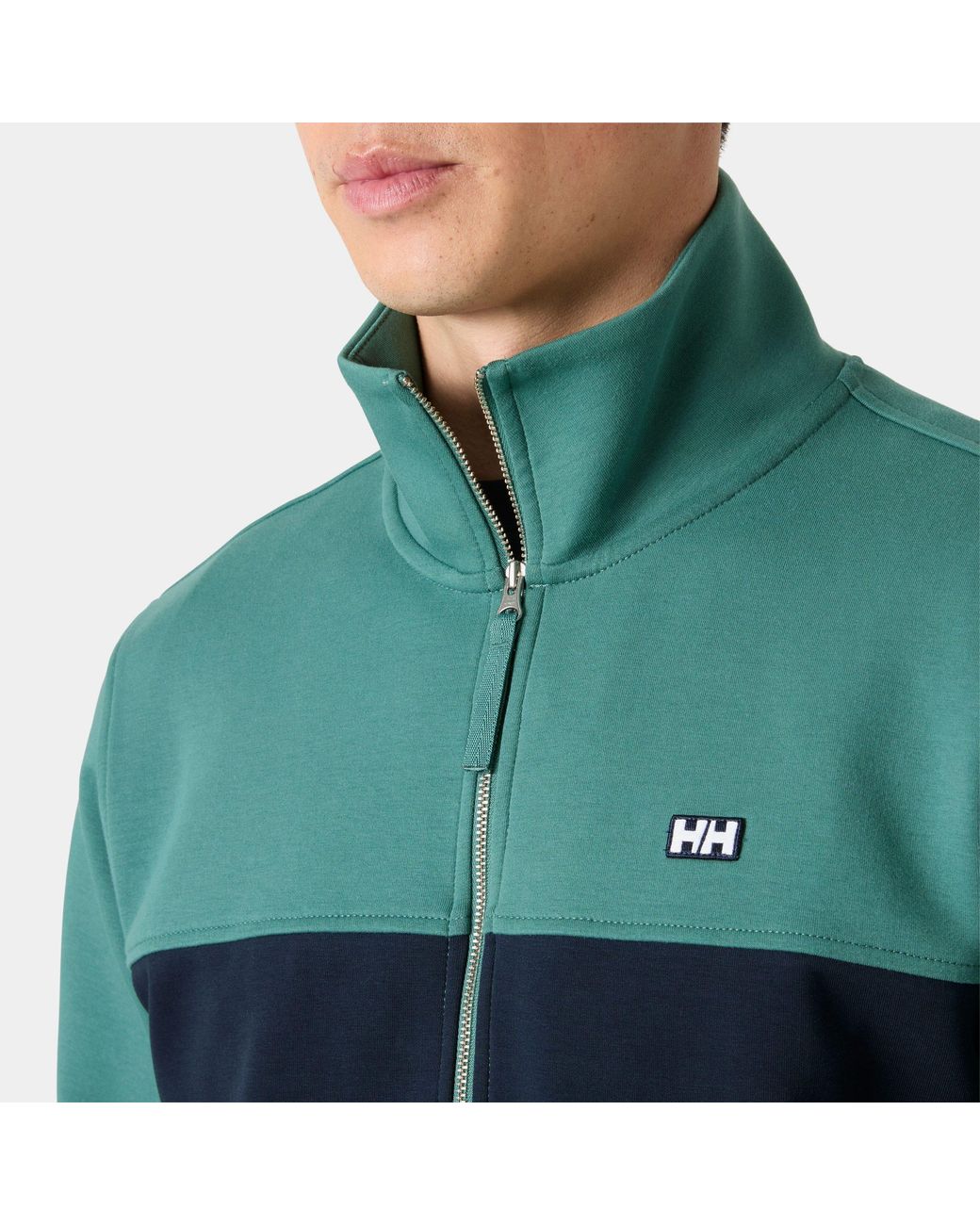 Helly Hansen Green Koster Sweat Jacket for men