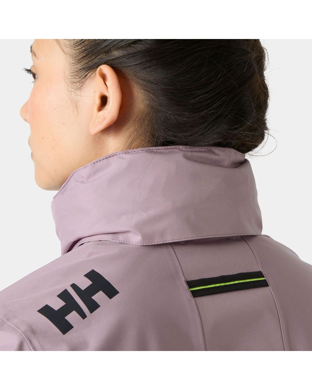 Helly Hansen Purple Crew Hooded Pile Jacket
