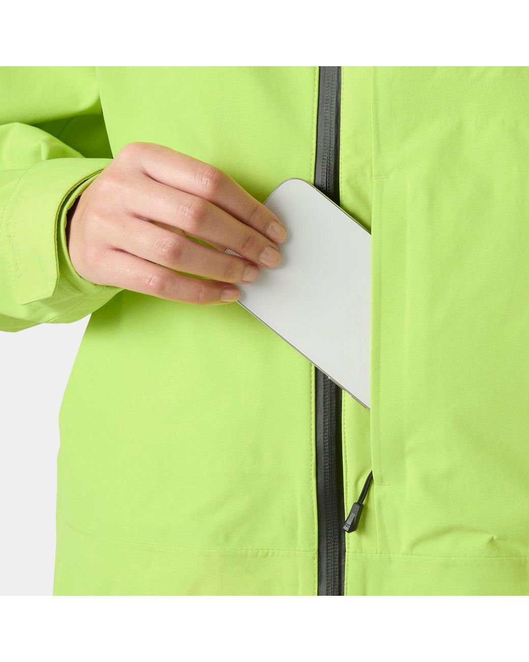 Helly Hansen Green Sogn Shell Ski Jacket