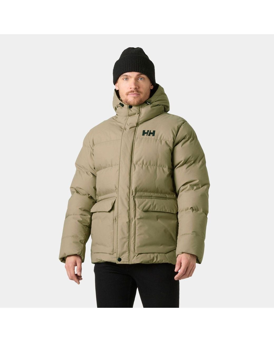 Helly Hansen Green Nordic Puffy Jacket Herre for men