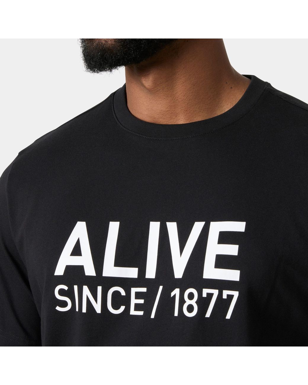 Core Graphic T 2.0 Nero di Helly Hansen in Black da Uomo