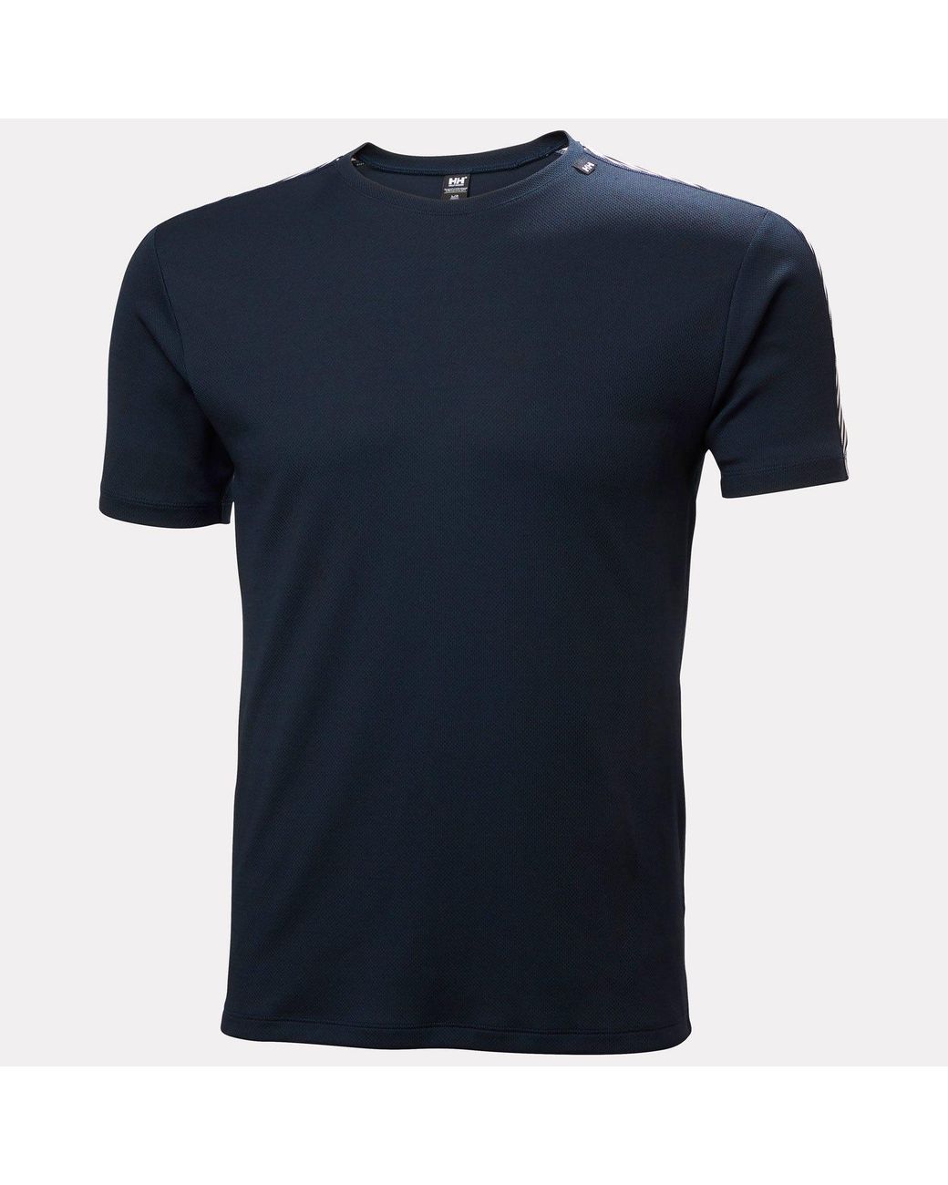 Helly Hansen Blue Hh Lifa Quick-Dry Baselayer Tshirt for men