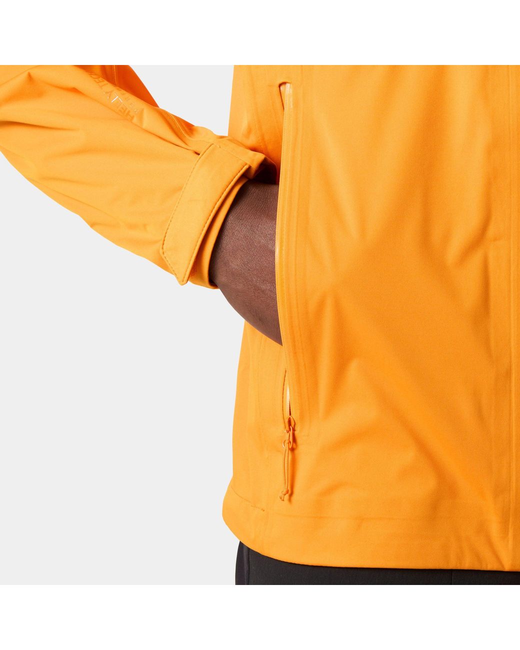 Helly Hansen Orange Momentum 3-Layer Stretch Jacket for men