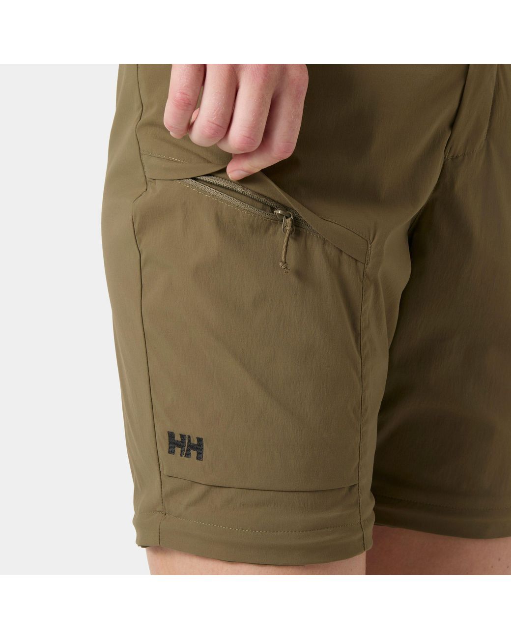 Helly Hansen Green Elv Light Zip-Off Trousers