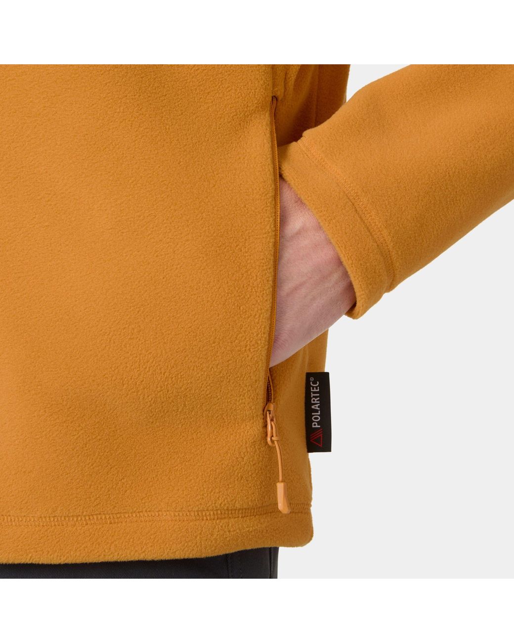 Helly Hansen Orange Daybreaker Block Microfleece Jacket for men