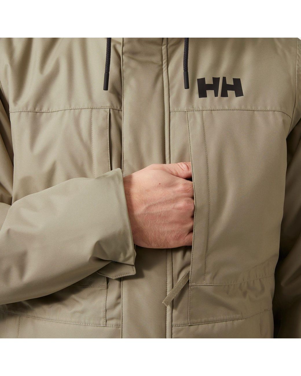 Helly Hansen Green Coastal 3.0 Parka for men