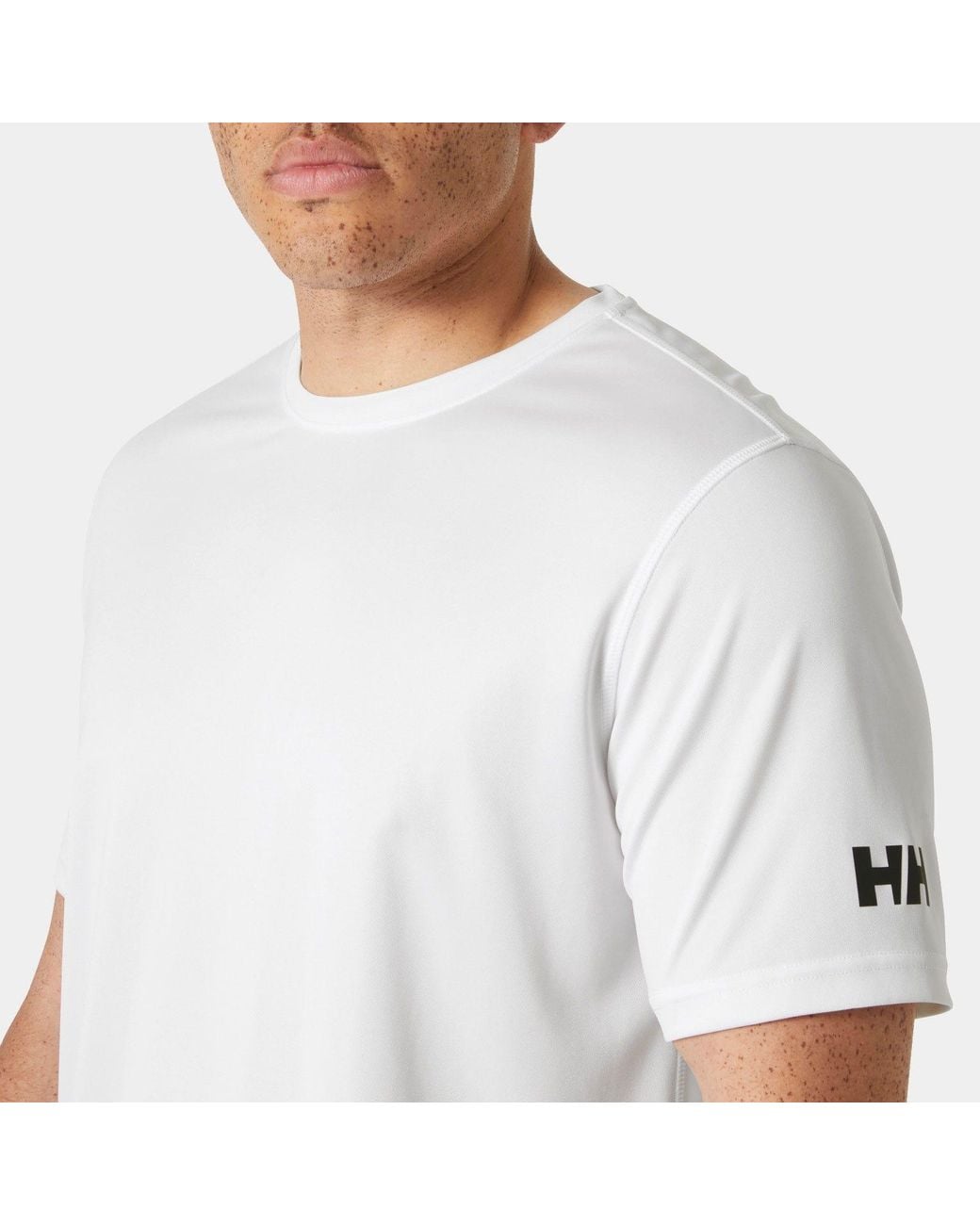Hh Tech T-Shirt 2.0 Bianco di Helly Hansen in White da Uomo