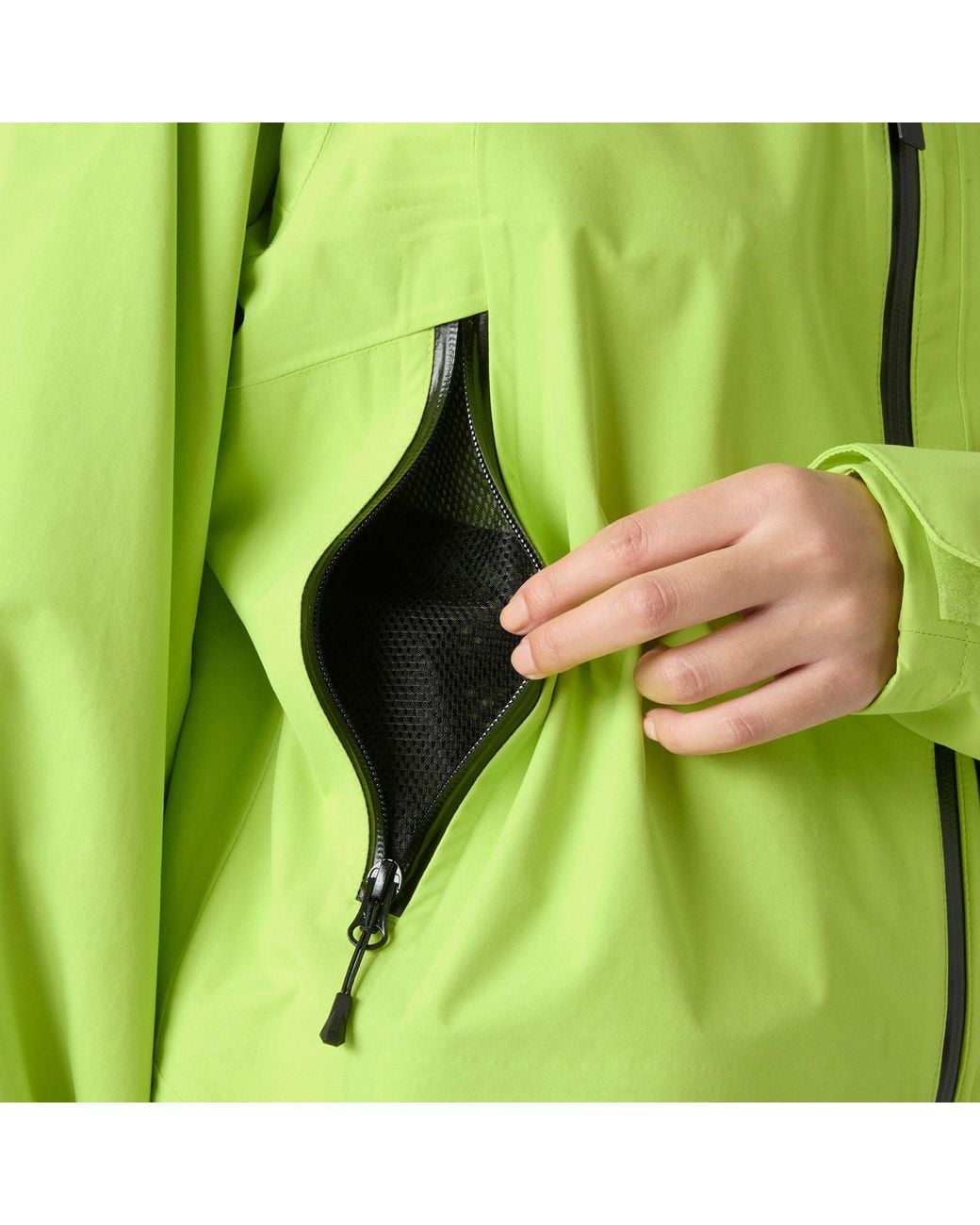 Helly Hansen Green Sogn Shell Ski Jacket