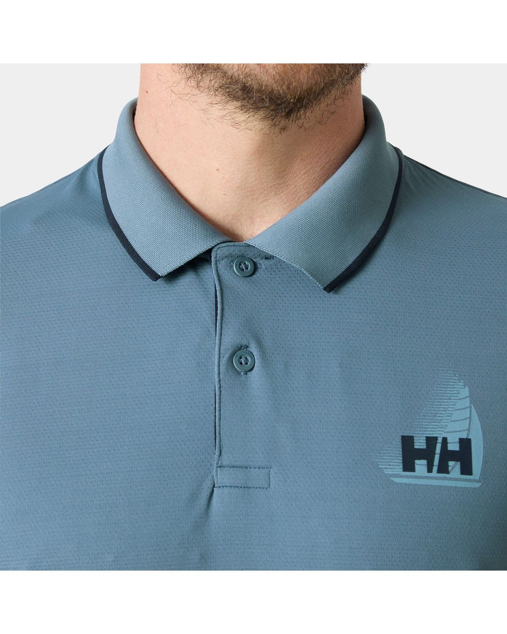 Helly Hansen Blue Hp Figari Polo for men