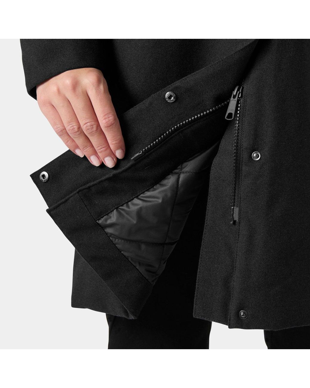 Helly Hansen Black Frogner Insulated Coat