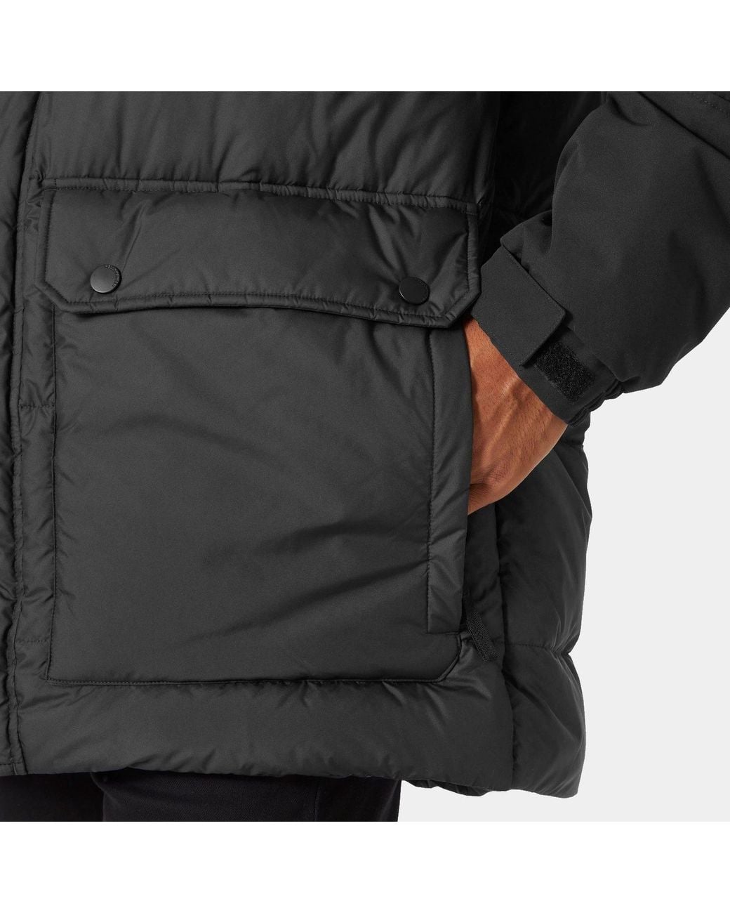 Helly Hansen Black Escape Down Jacket for men
