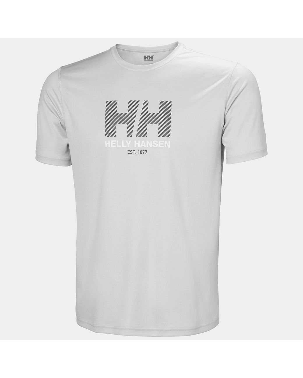 Helly Hansen Gray Tech Graphic T-Shirt 2.0 for men