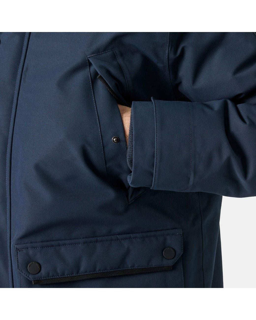 Helly Hansen Blue Arctic Boreal Parka for men