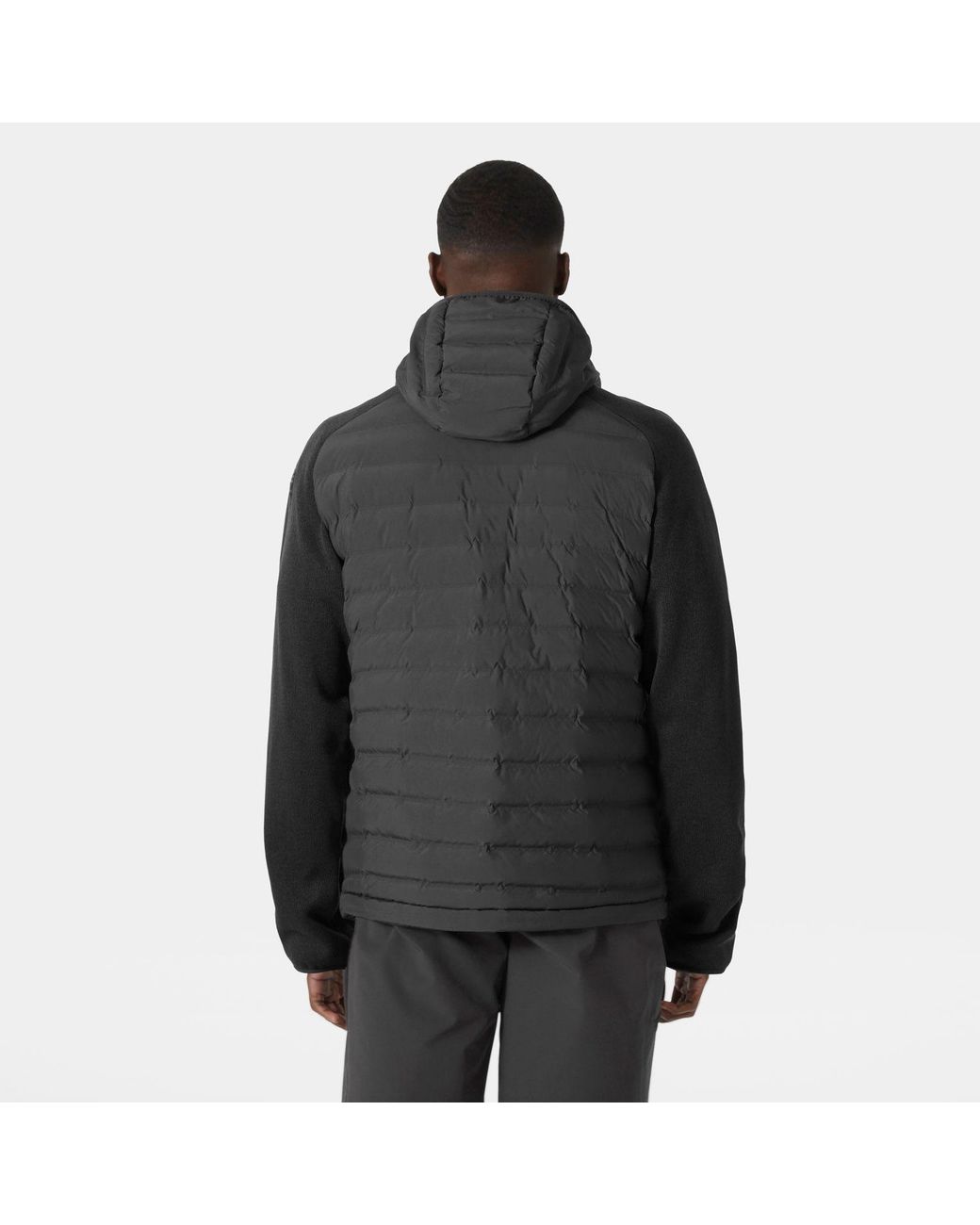 Helly Hansen Black Arctic Ocean Hybrid Insulator for men