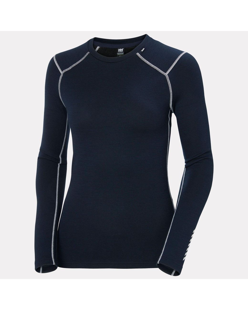 Helly Hansen Blue Lifa Merino Midweight Crew Clothing 1, Wool