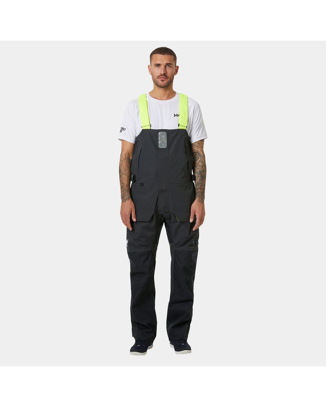Helly Hansen Black Skagen Pro Sailing Salopette for men