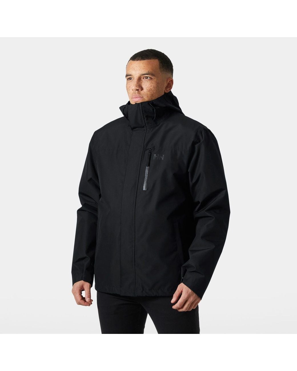 Helly Hansen Black Juell 3-In-1 Shell And Insulator Jacket for men