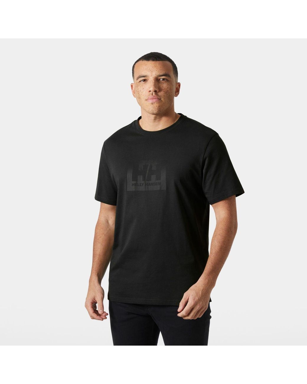 Helly Hansen Black Hh Box T-Shirt 2.0 for men