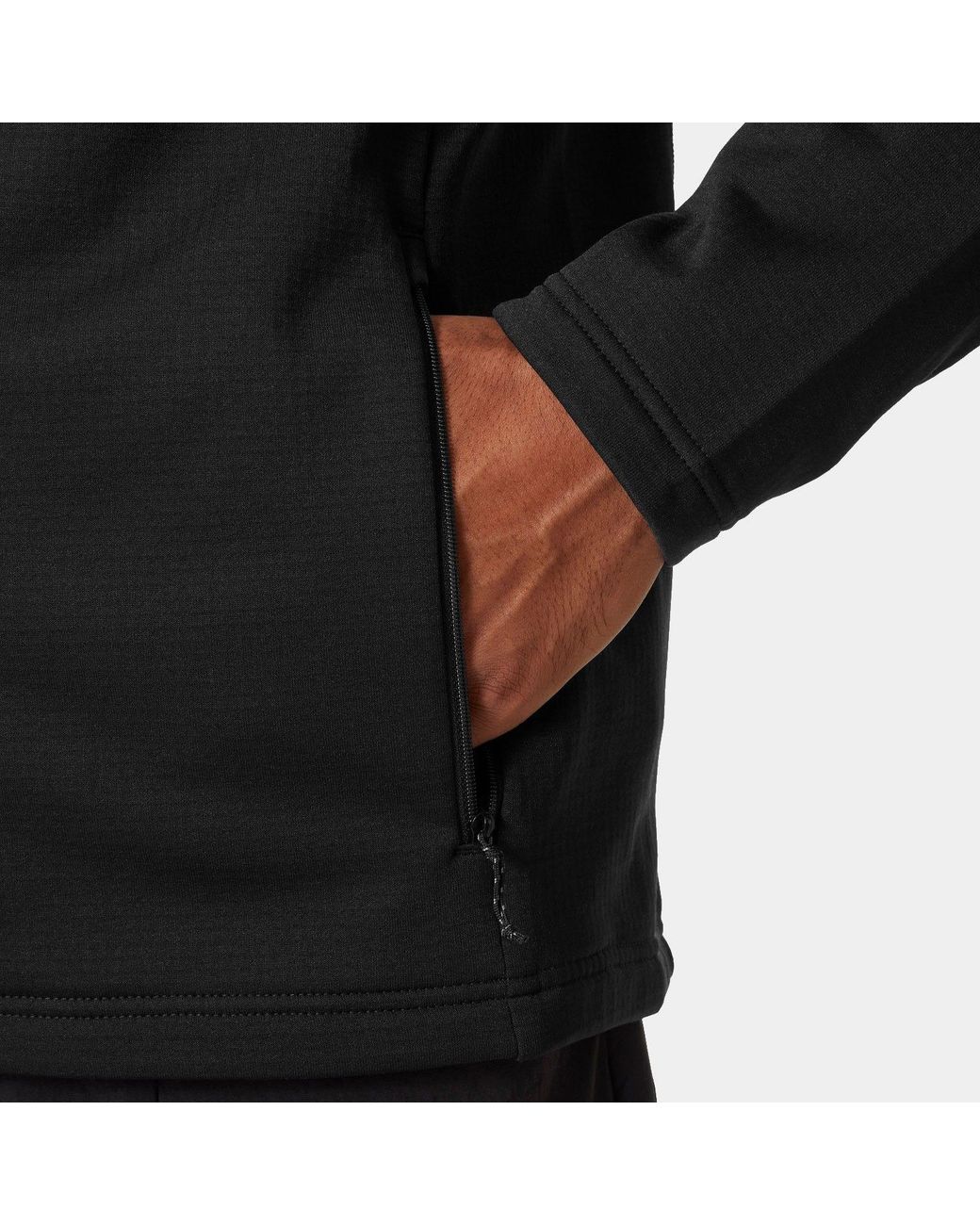 Helly Hansen Black Versalite Fleece Jacket for men