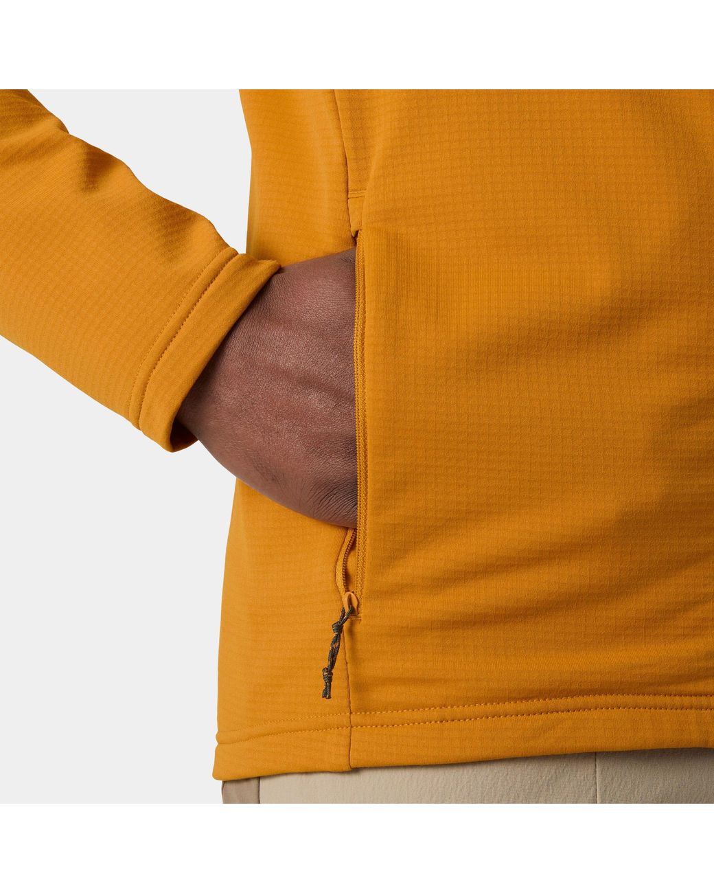Helly Hansen Orange Versalite Fleece Jacket for men