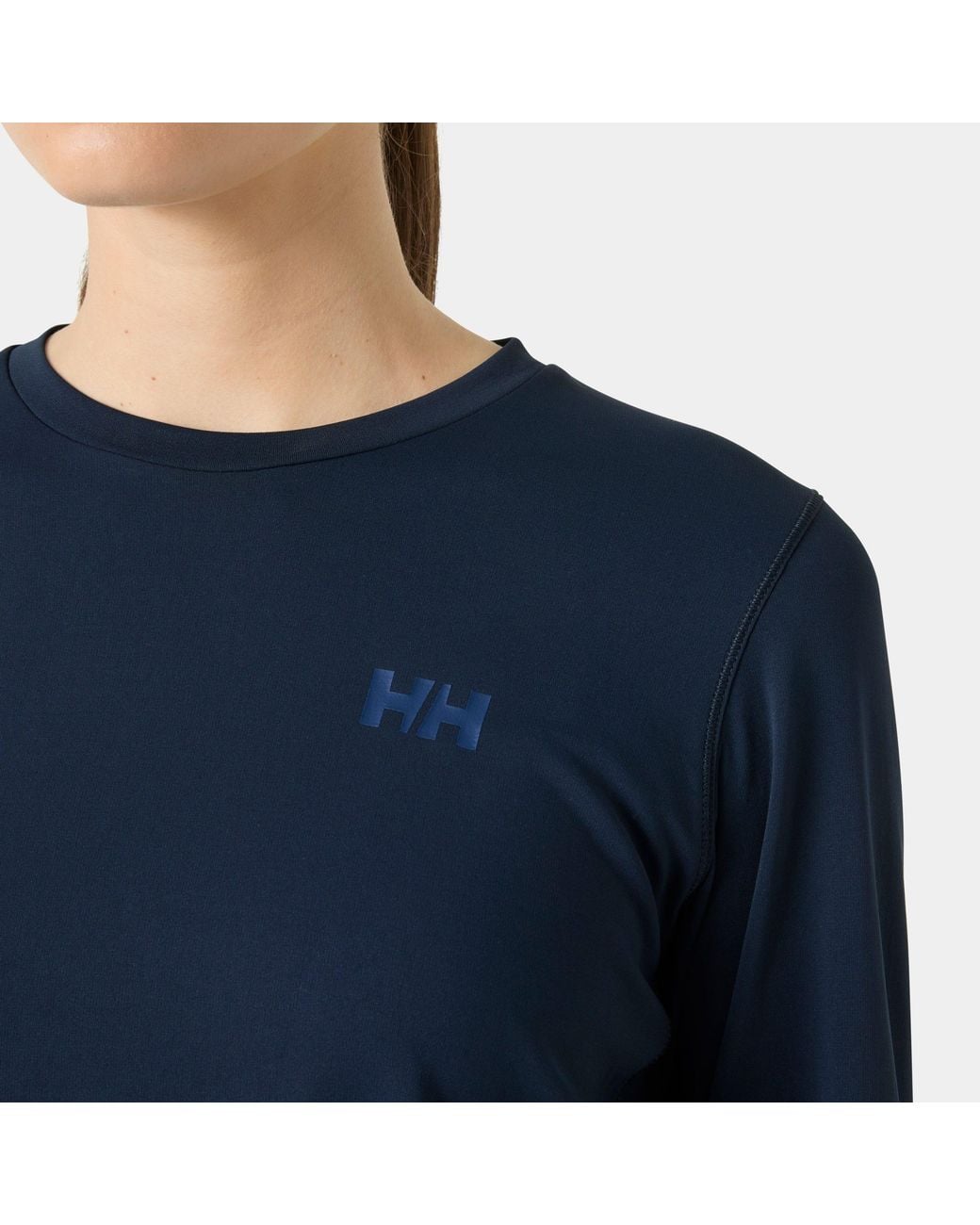 Helly Hansen Blue Lifa Active Solen Long Sleeve