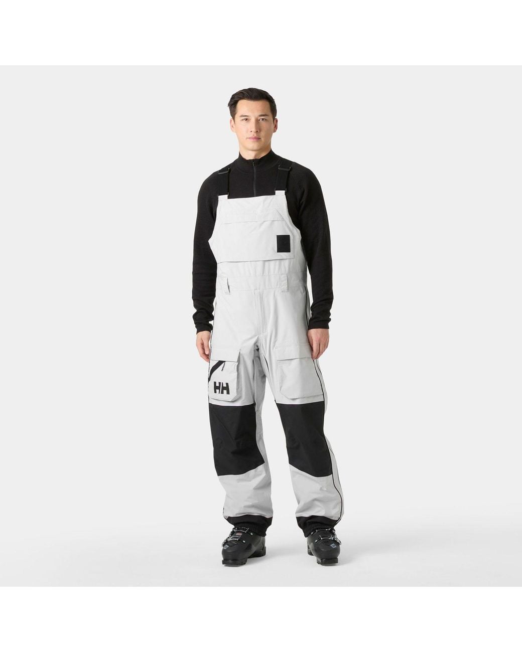 Ullr D Bib Shell Pants Helly Hansen de color Black