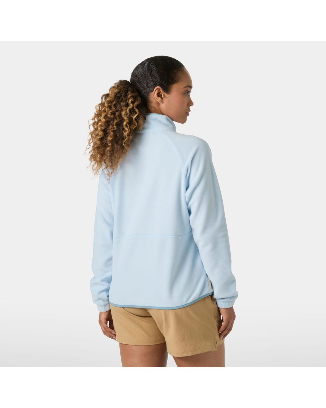 Rig Pile Half-Zip Giacca Blu di Helly Hansen in Blue